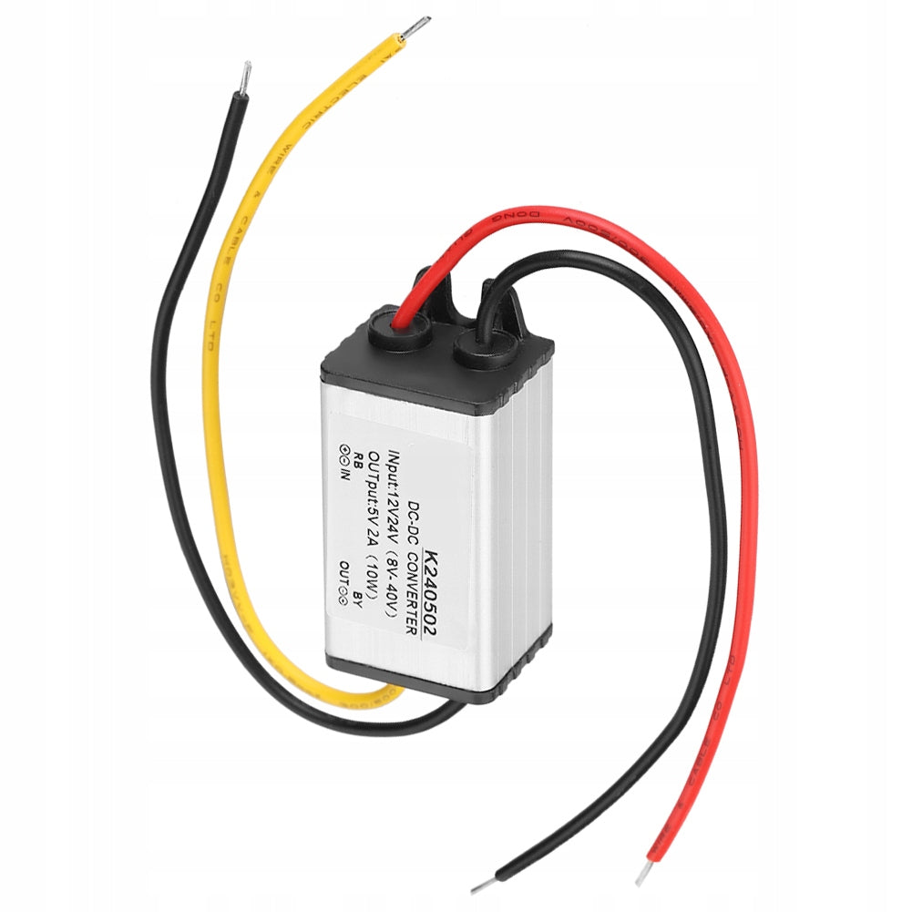 VOLTAGE CONVERTER 12V-5V USB DC-DC