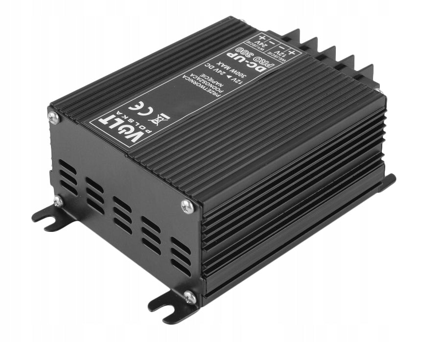 VOLTAGE CONVERTER DC12/24V 300W INCREASING VOLTAGE FROM 12V TO 24V Effective power 300 W