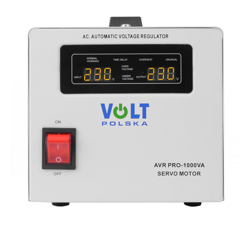 VOLTAGE STABILIZER AVR 1000VA PRO 3% VOLT Poland PRECISE FOR AGGREGATE Manufacturer code 5AVRZP1000