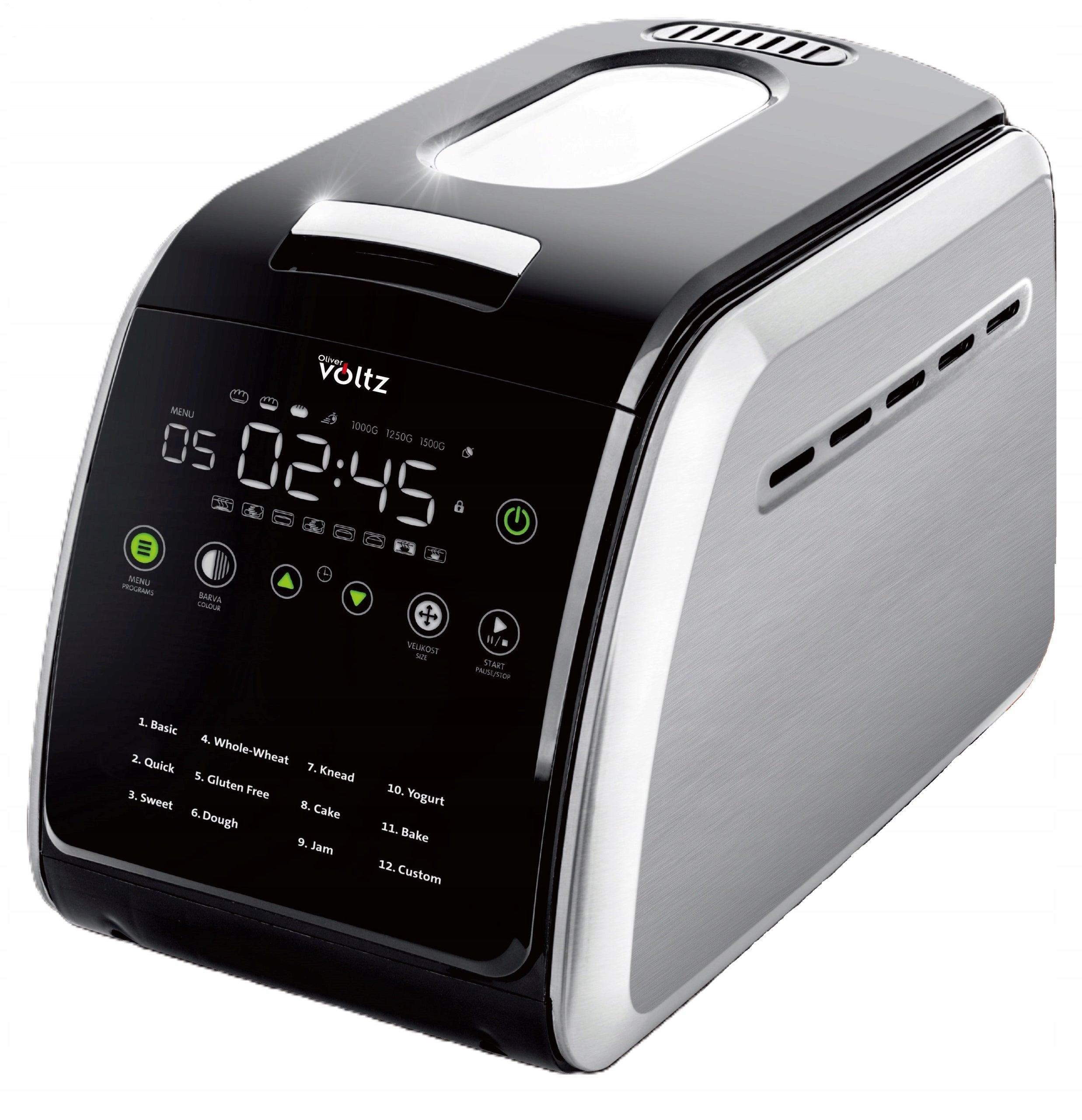 VOLTZ OV51446A bread maker automatic 12 menu programs Brand no brand