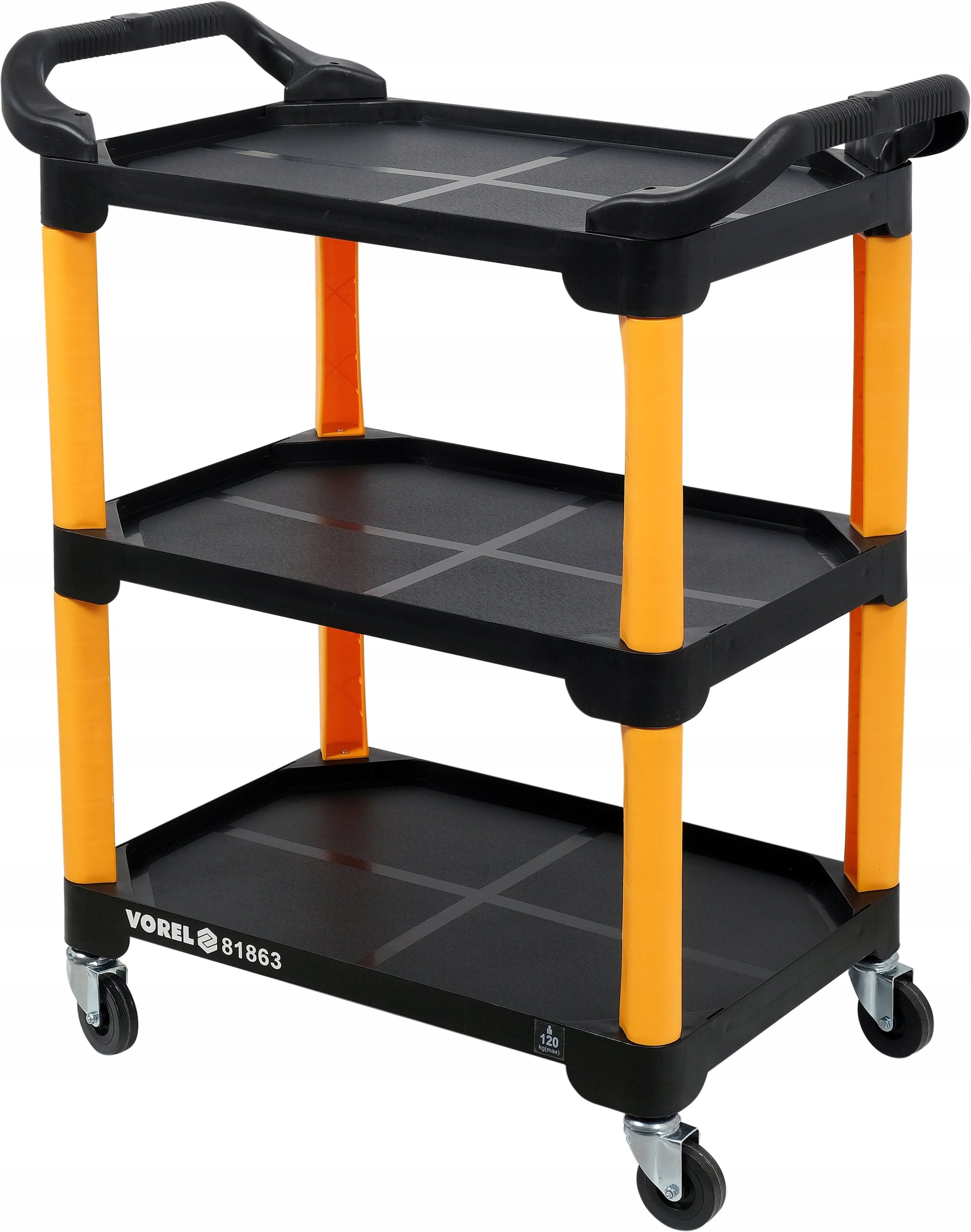 VOREL COMPOSITE WORKSHOP TROLLEY 3 LEVELS Brand Vorel