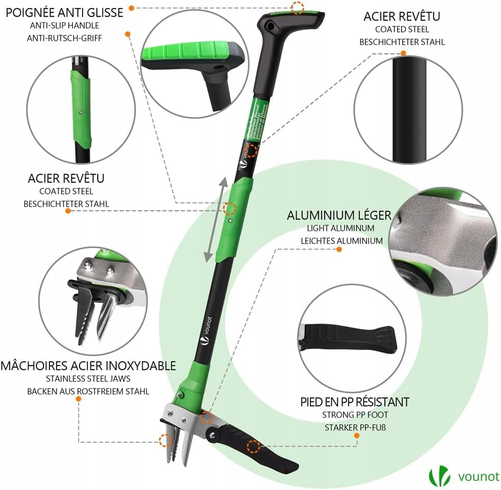 VOUNOT Weed Removal Tool OUTLET Brand Vounot