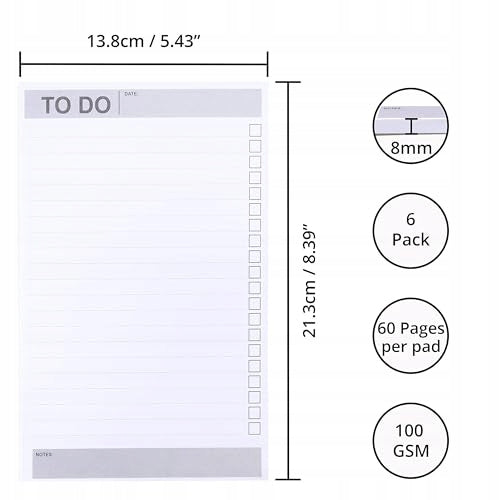 VOUS DAILY TO-DO LIST NOTEBOOK PLANNING KIT Dominant color other