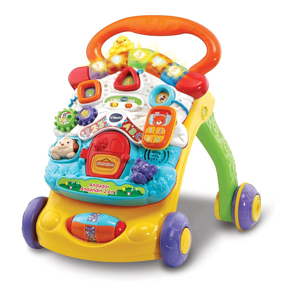 VTECH Baby Walker Pusher Educational Music Toy 2in1 80-505622