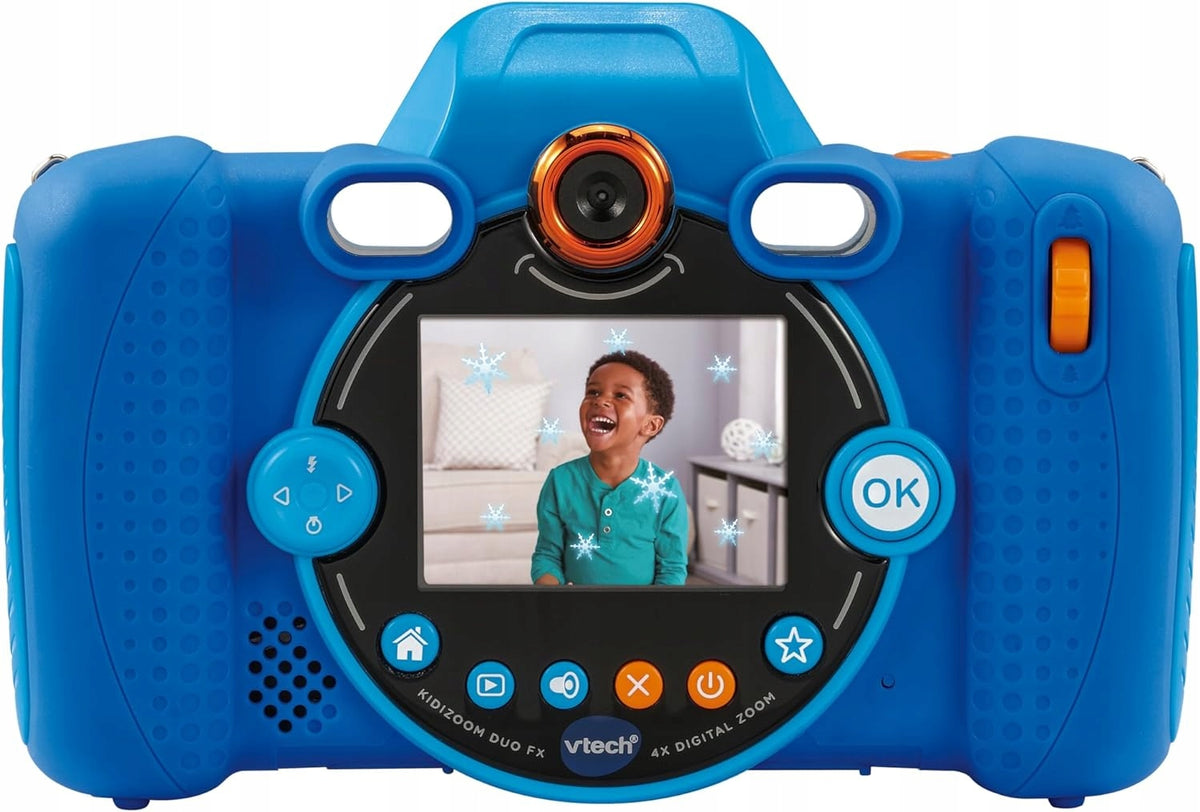 VTECH KidiZoom Duo FX Camera blue (English Version) Packaging status original