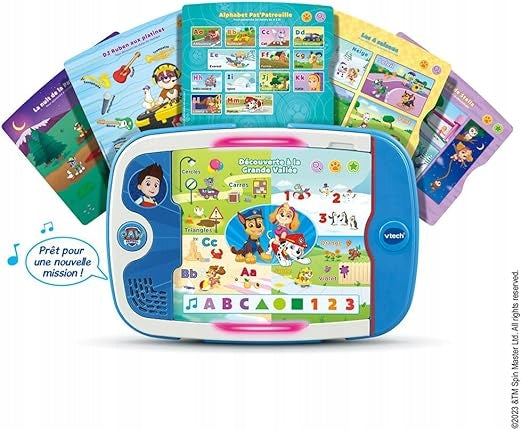 VTech Paw Patrol TactiPad Educational Tablet for Kids ,Table for Kids 3+ Manufacturer code 80-617804