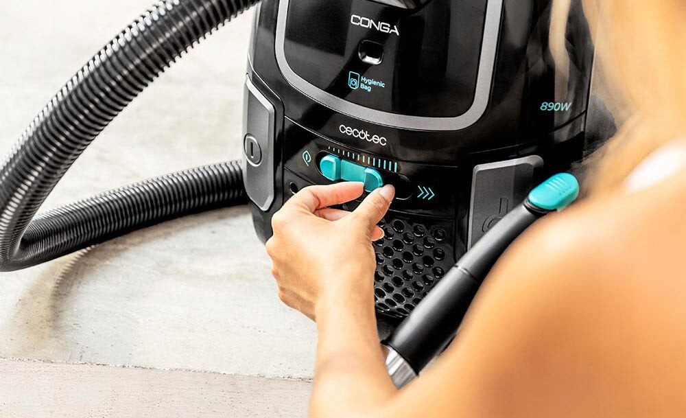 Vacuum Cleaner 4L Conga Powerbag 4000 XL Cecotec 890W Black Model Conga Powerbag 4000 XL