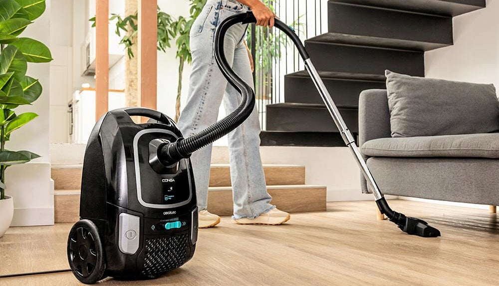 Vacuum Cleaner 4L Conga Powerbag 4000 XL Cecotec 890W Black Operating range 7 m