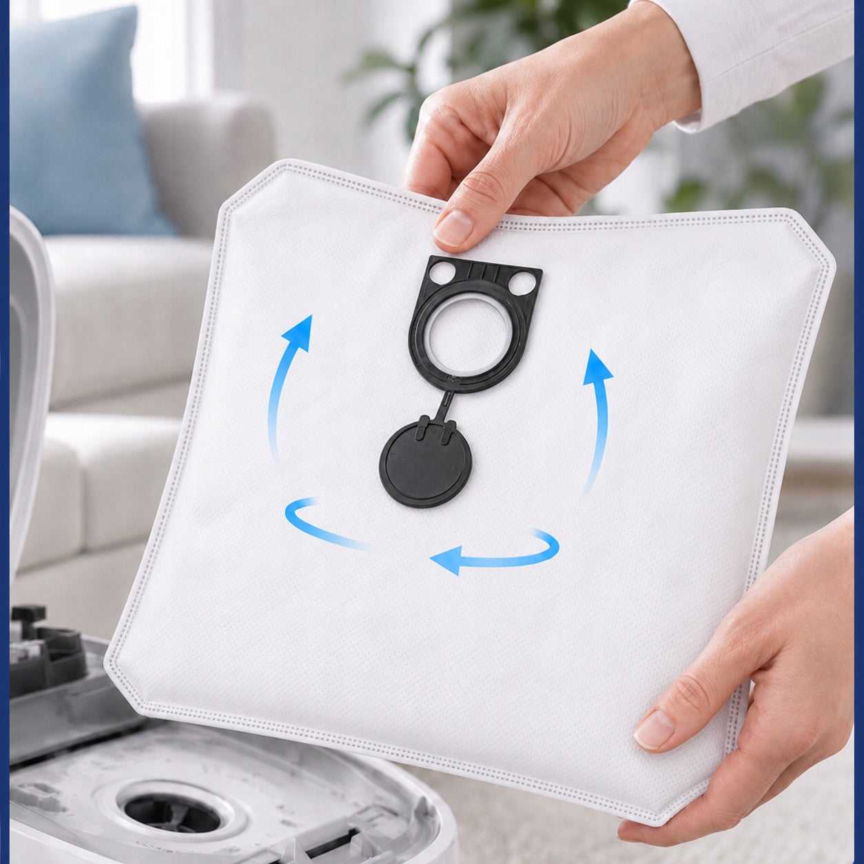 Vacuum Cleaner Bags Karcher WD 2 Plus WD3 KWD2 KWD3 5 pcs Strong Synthetic Manufacturer Vilcor