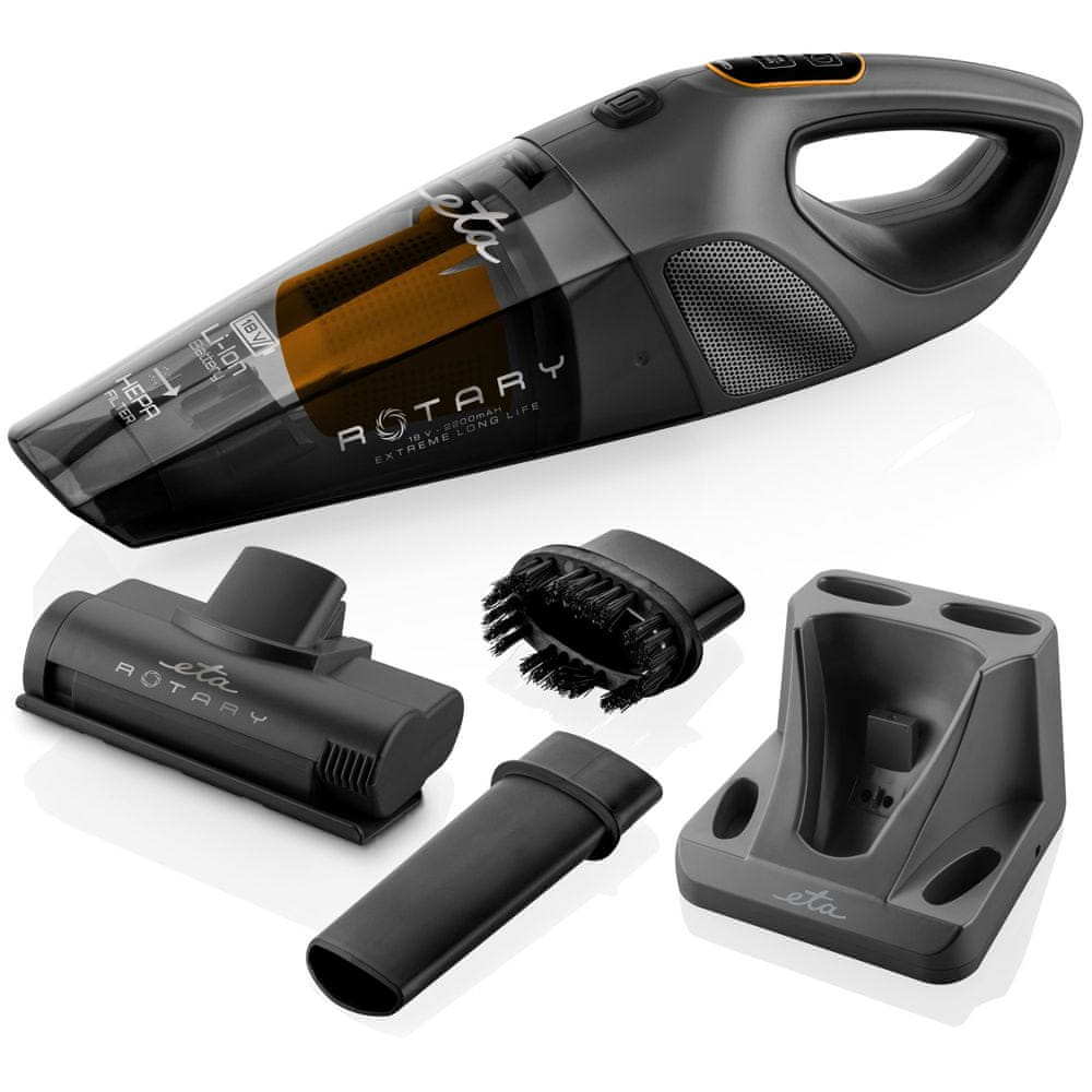 Vacuum Cleaner ETA Rotary 2425 90000 +Handheld Bagless HEPA Packaging status original