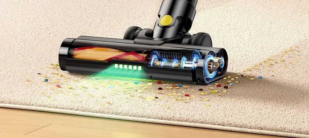 Vacuum Cleaner LARESAR X11 Vertical Wireless 550W 55Kpa 60min HEPA Filter x3 Battery voltage 25.9 V