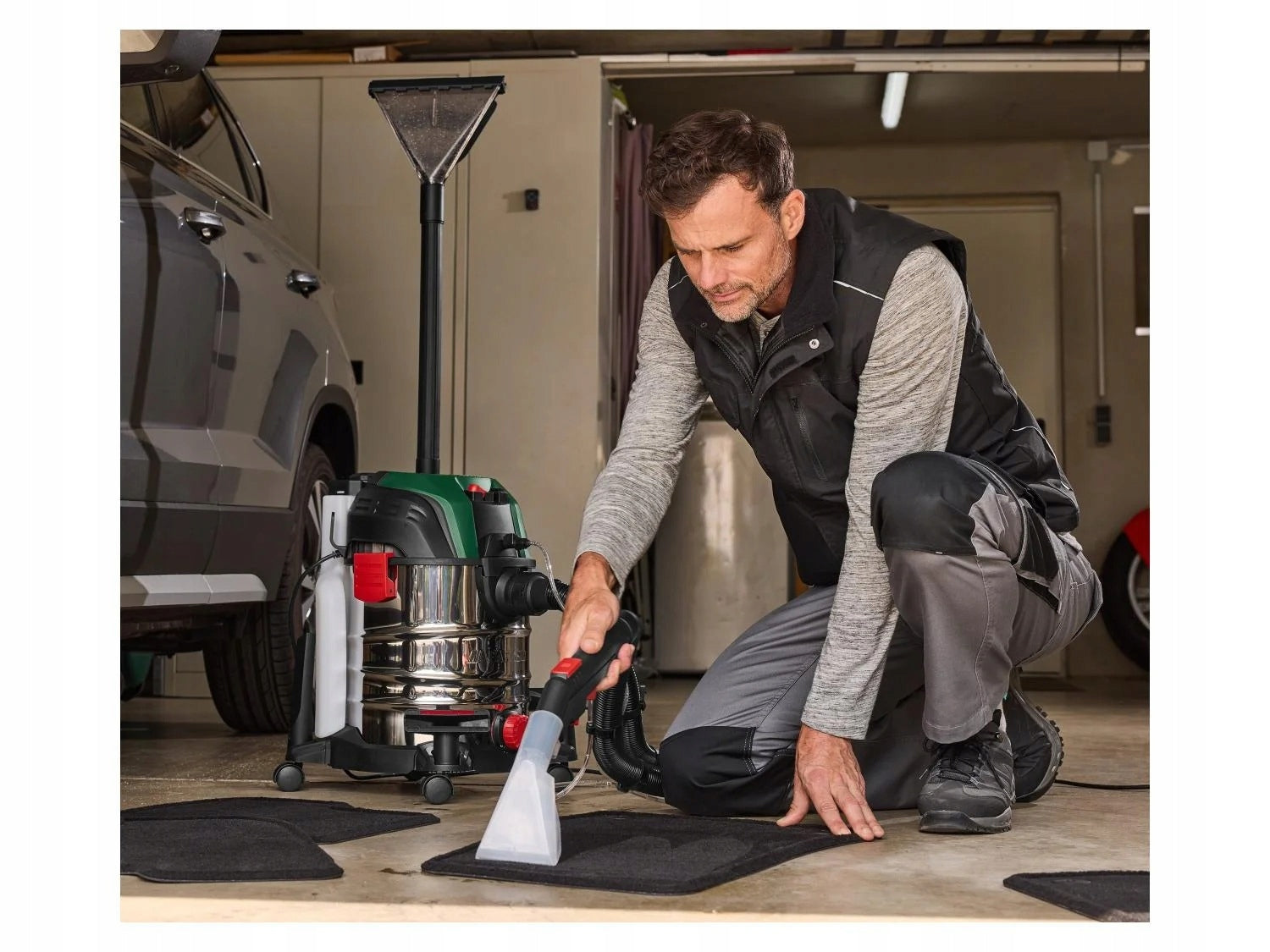 Vacuum Cleaner Parkside PWS 20 Wet and Dry Industrial Upholstery Washing Series PWS 20 F5