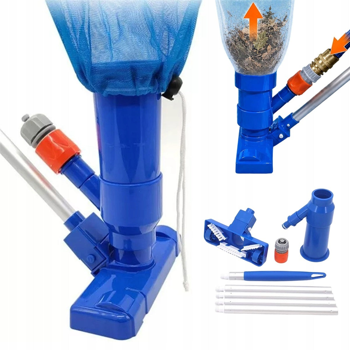 Vacuum Cleaner Powerful Fully Equipped For Pool And Jacuzzi Cleaning Packaging status original