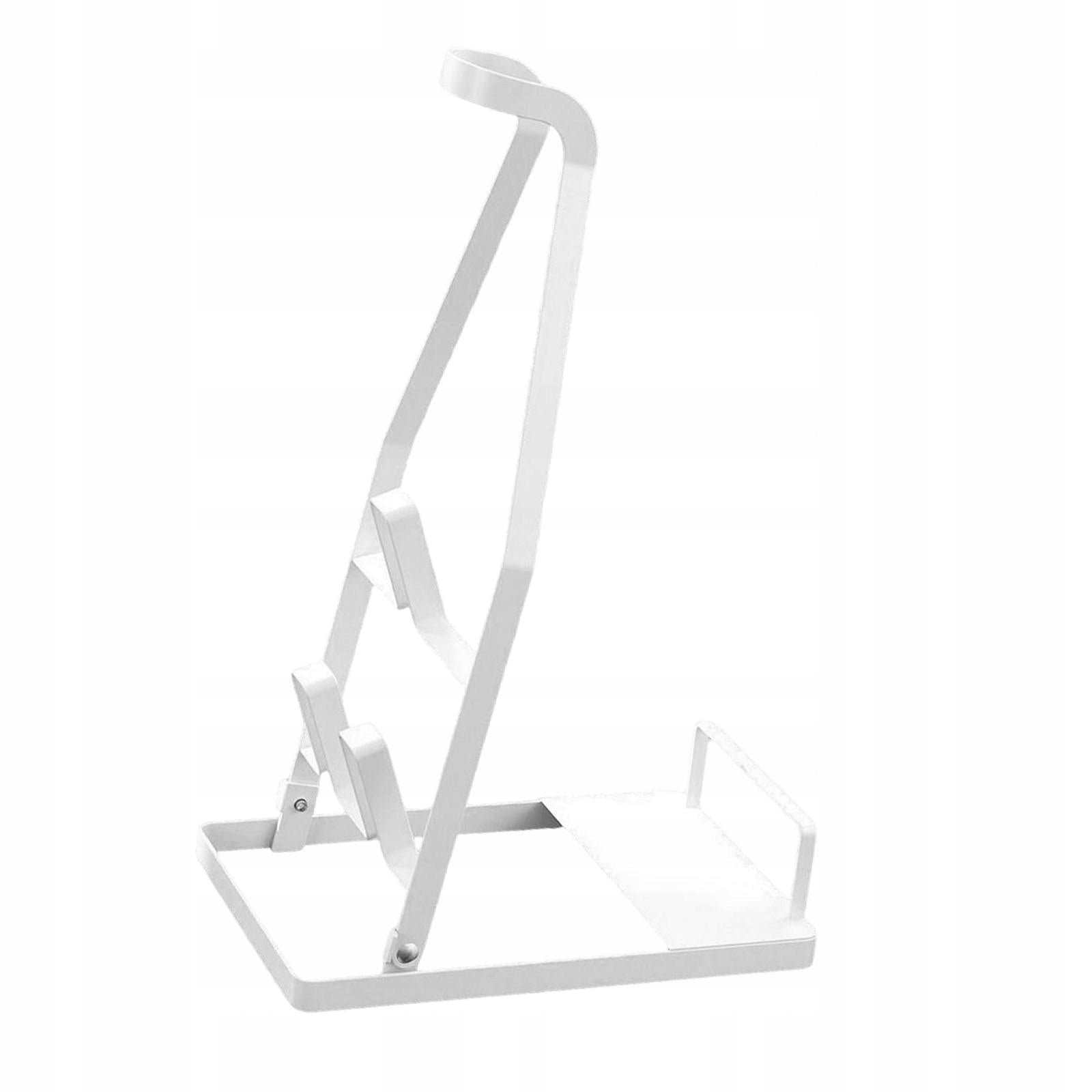 Vacuum Cleaner Stand Space Saving Versatile Use Bracket Foldable White Packaging status original