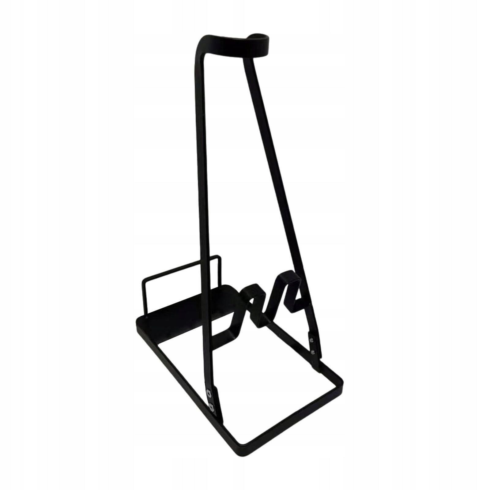 Vacuum Cleaner Stand Space Saving Versatile Use Bracket Stable Floor Black Batteries included no