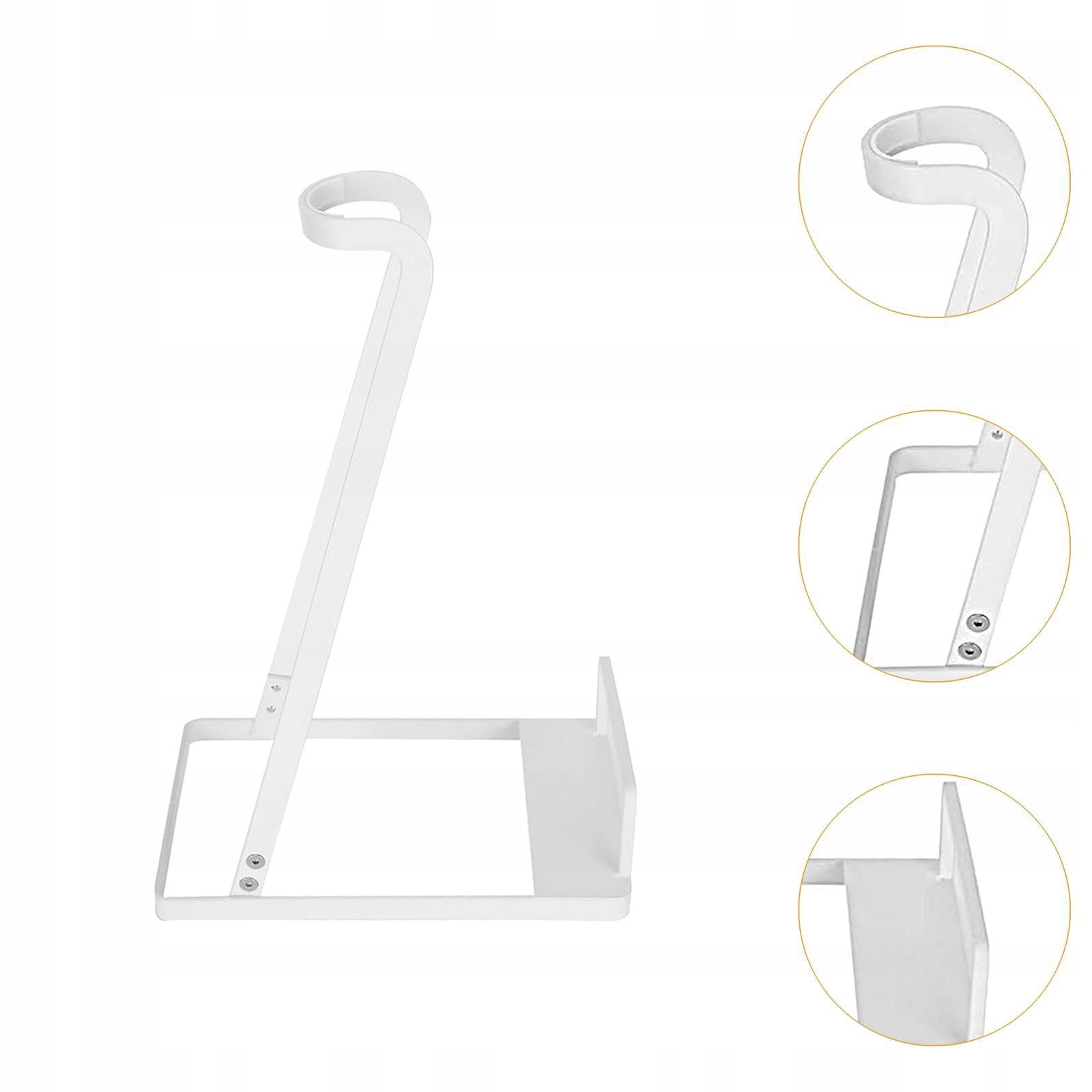Vacuum Cleaner Stand Stable Sturdy Freestanding Space Saving Metal white Dirty water tank capacity 1.1 l