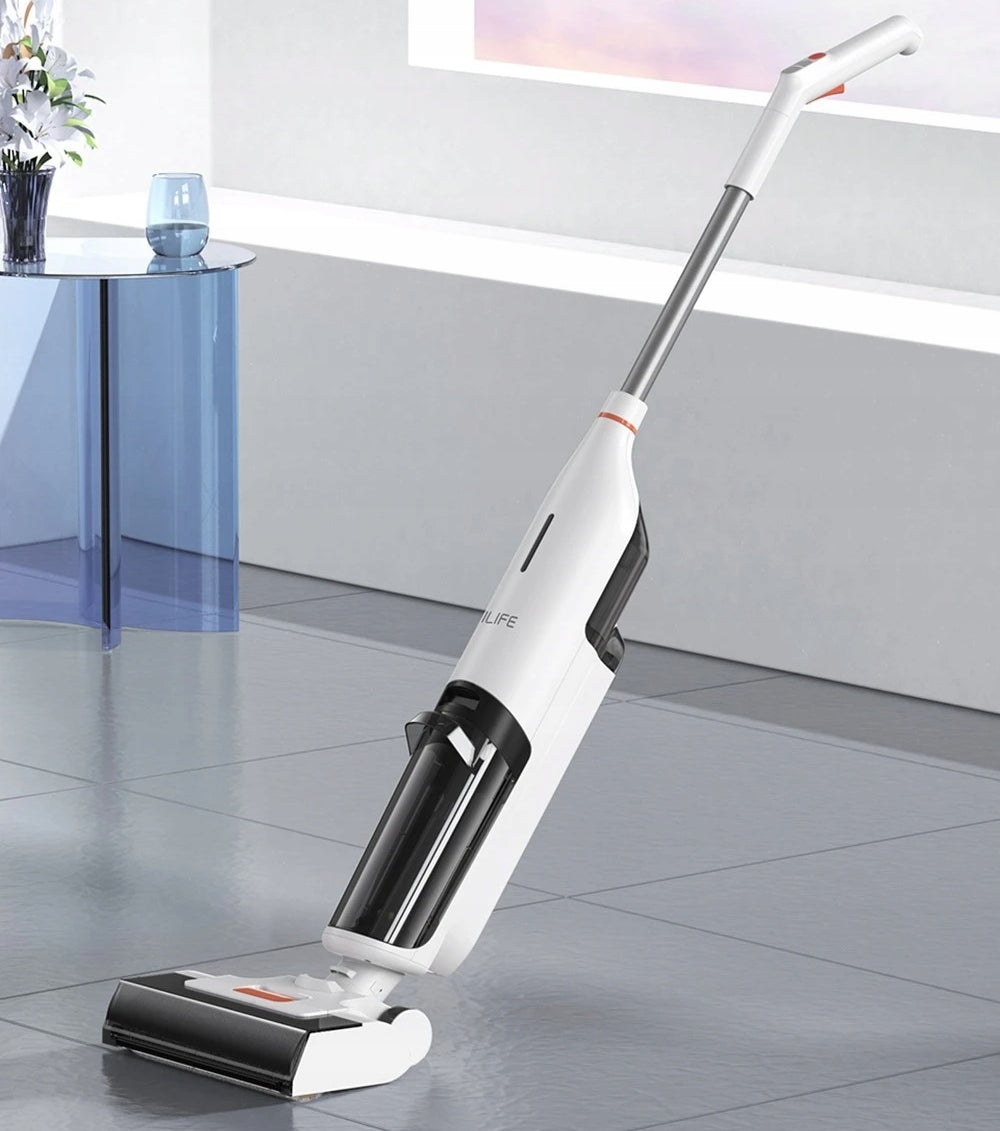 Vacuum Cleaner Vertical Mop iLife W90 White Washing Mop Wireless Power 150 W