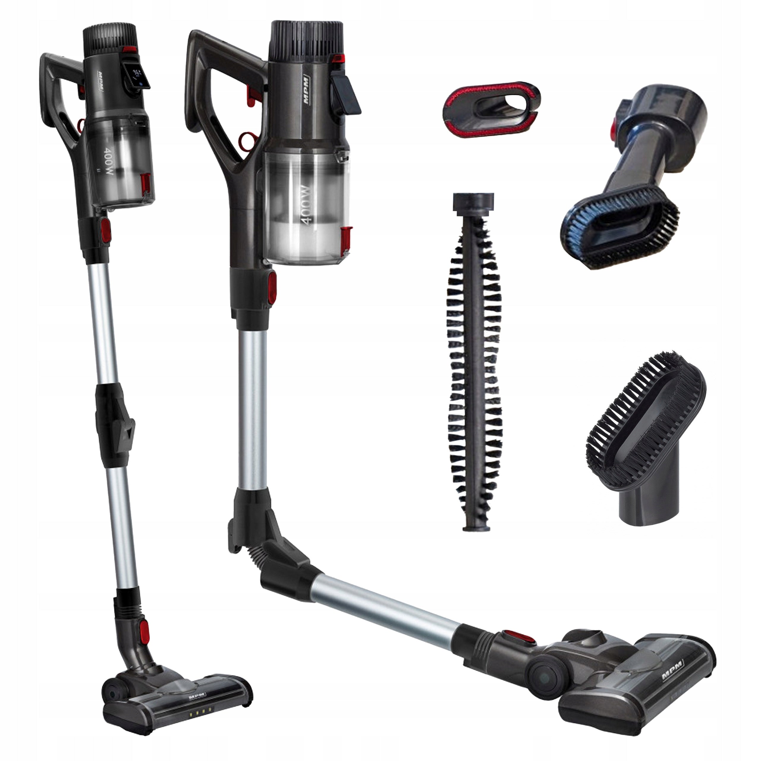Vacuum Cleaner Vertical Wireless Bagless Powerful Flex MPM MOD-71 400 W