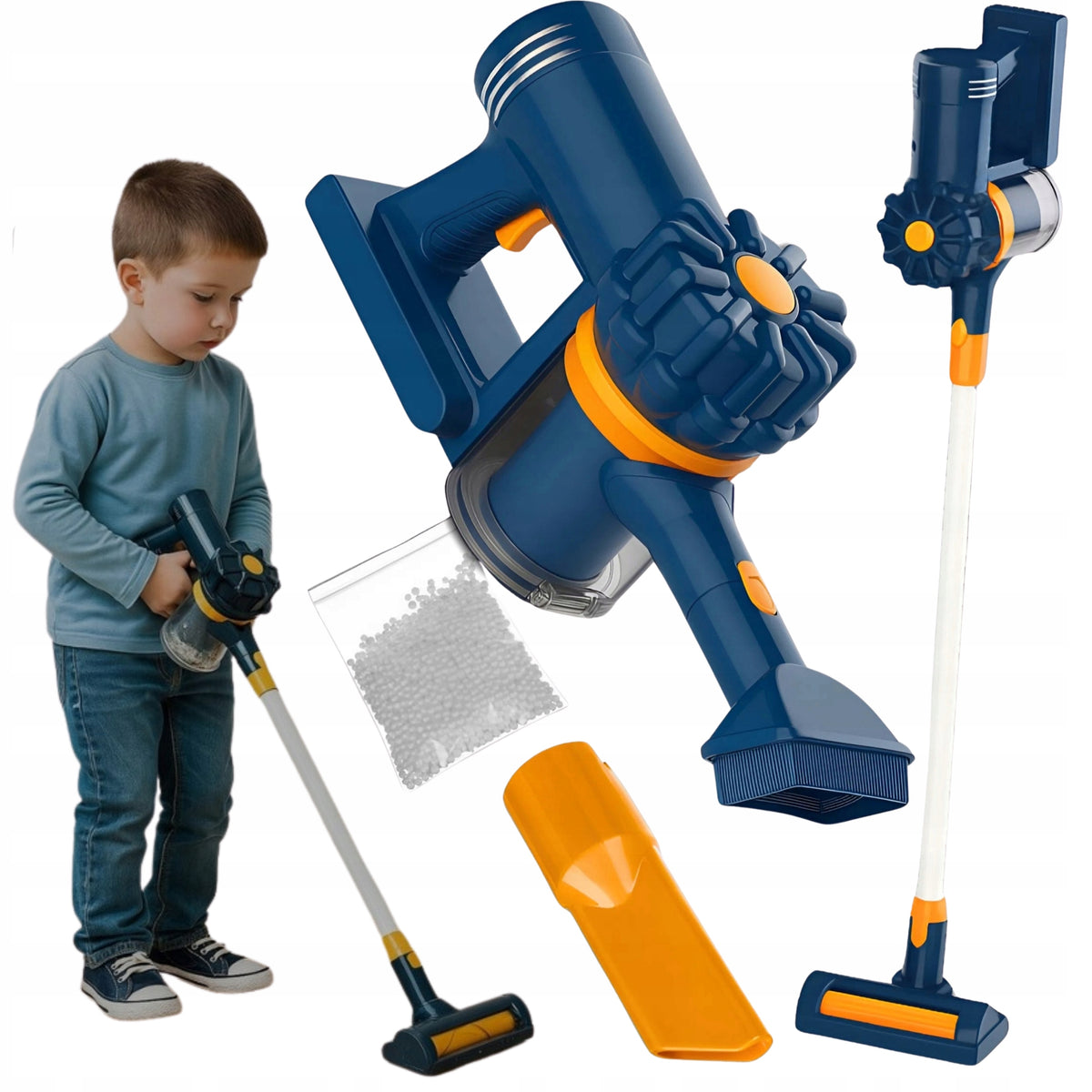 Vacuum Cleaner Vertical Wireless Suction Function Vertical Sound for Kids