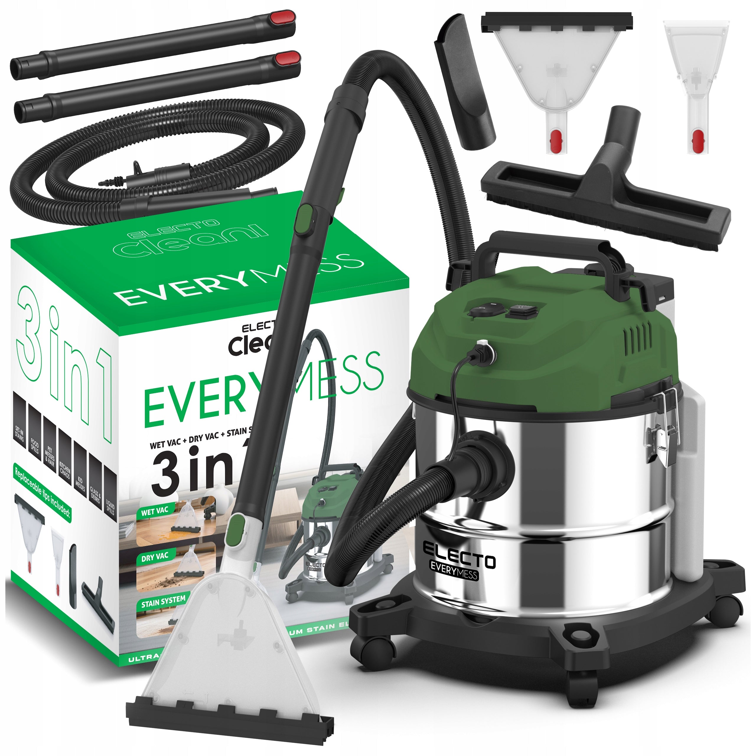 Vacuum Cleaner Washing Powerful 2200W Narrow Suction Cup For Washing Carpet Upholstery