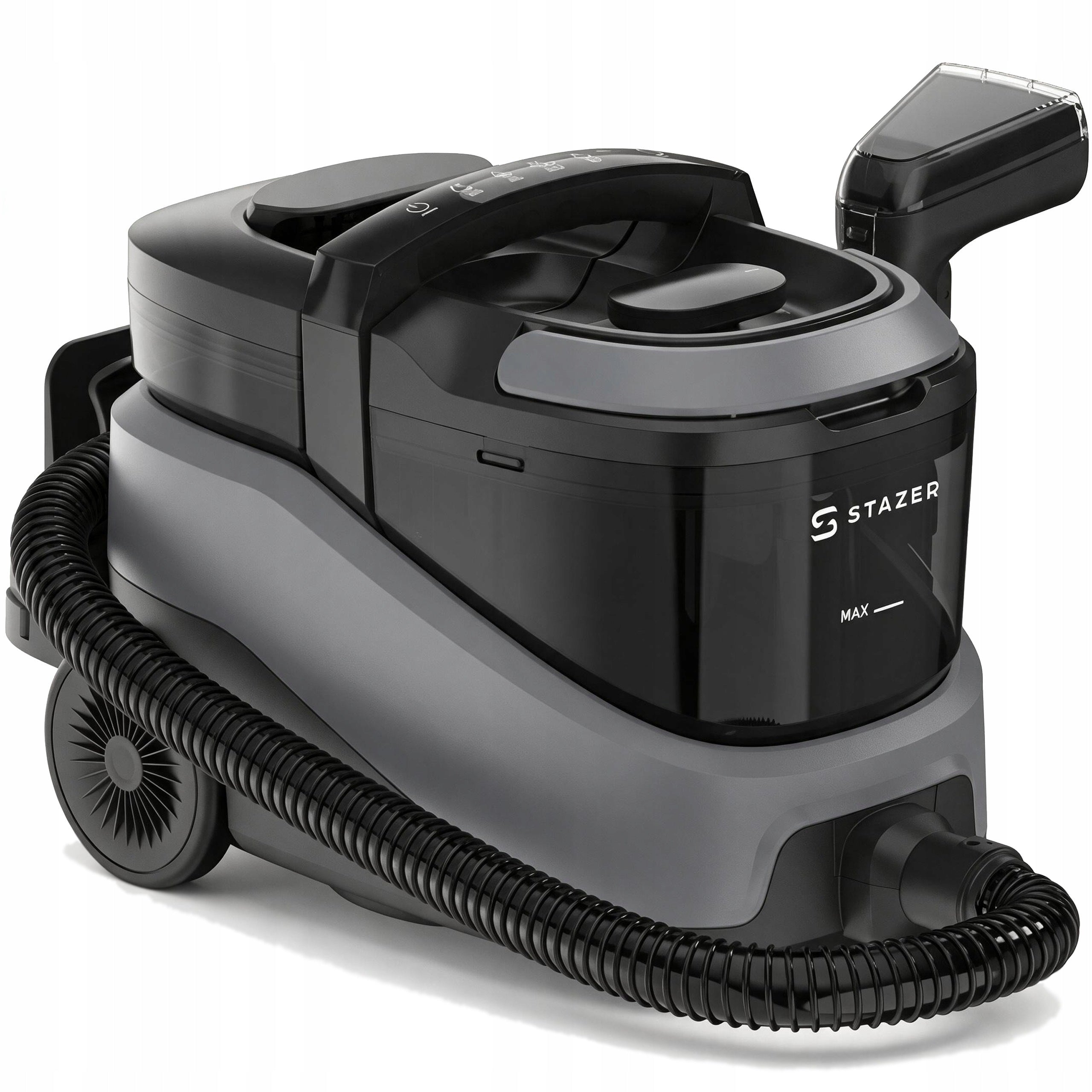 Vacuum Cleaner Washing Steam Mop Steam Cleaner for Carpet Upholstery Wet Dry Dominant color black