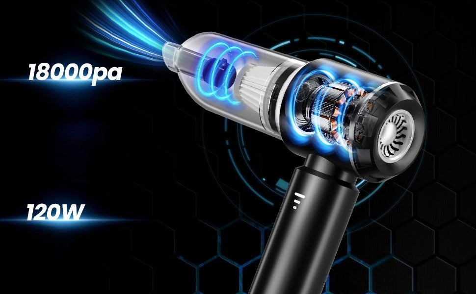 Vacuum Cleaner Wireless Blower Mini Handheld Powerful Brushless 18000Pa Packaging status original