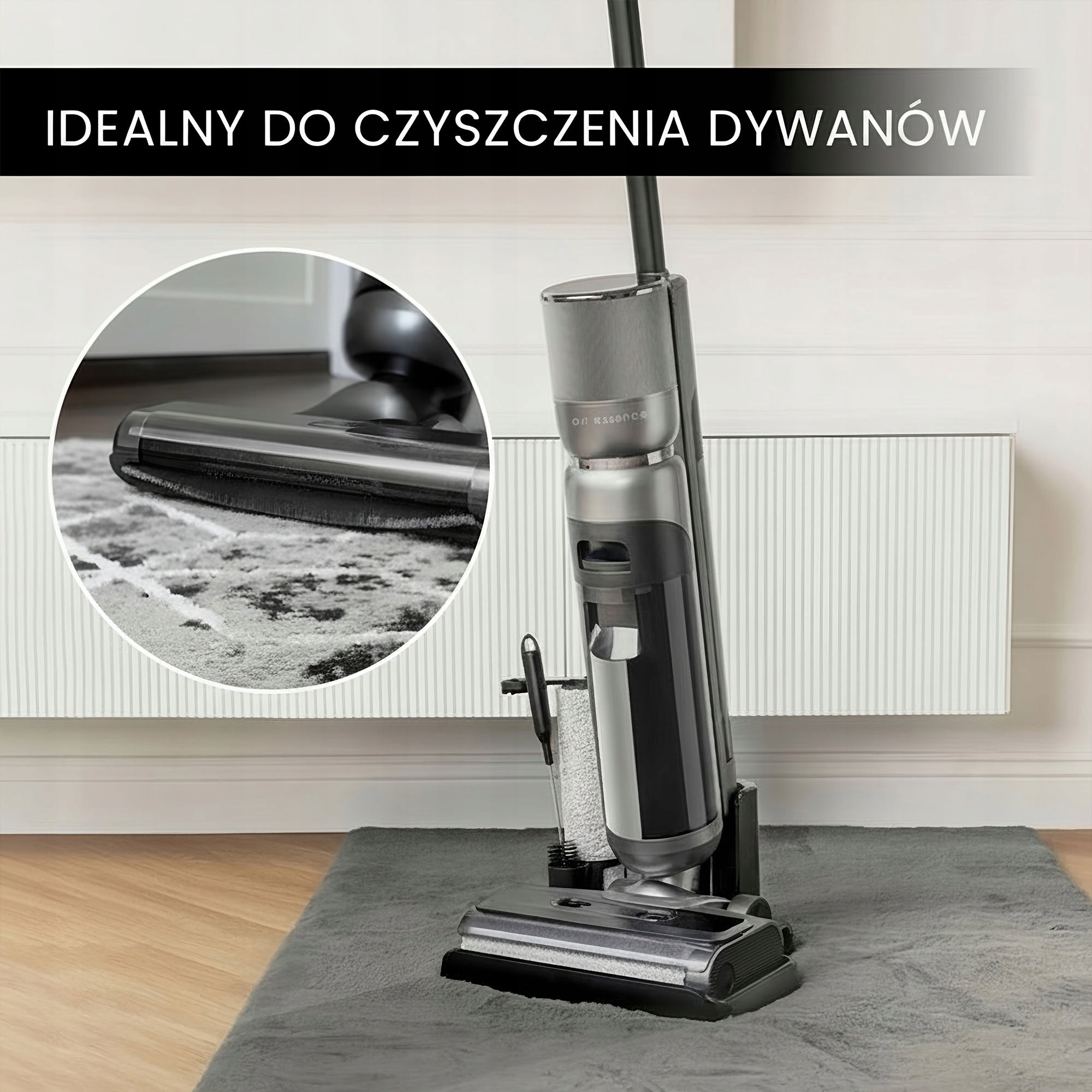 Vacuum Cleaner Wireless Vertical Bagless Washing Air Essence Monsun Drive Dominant color black