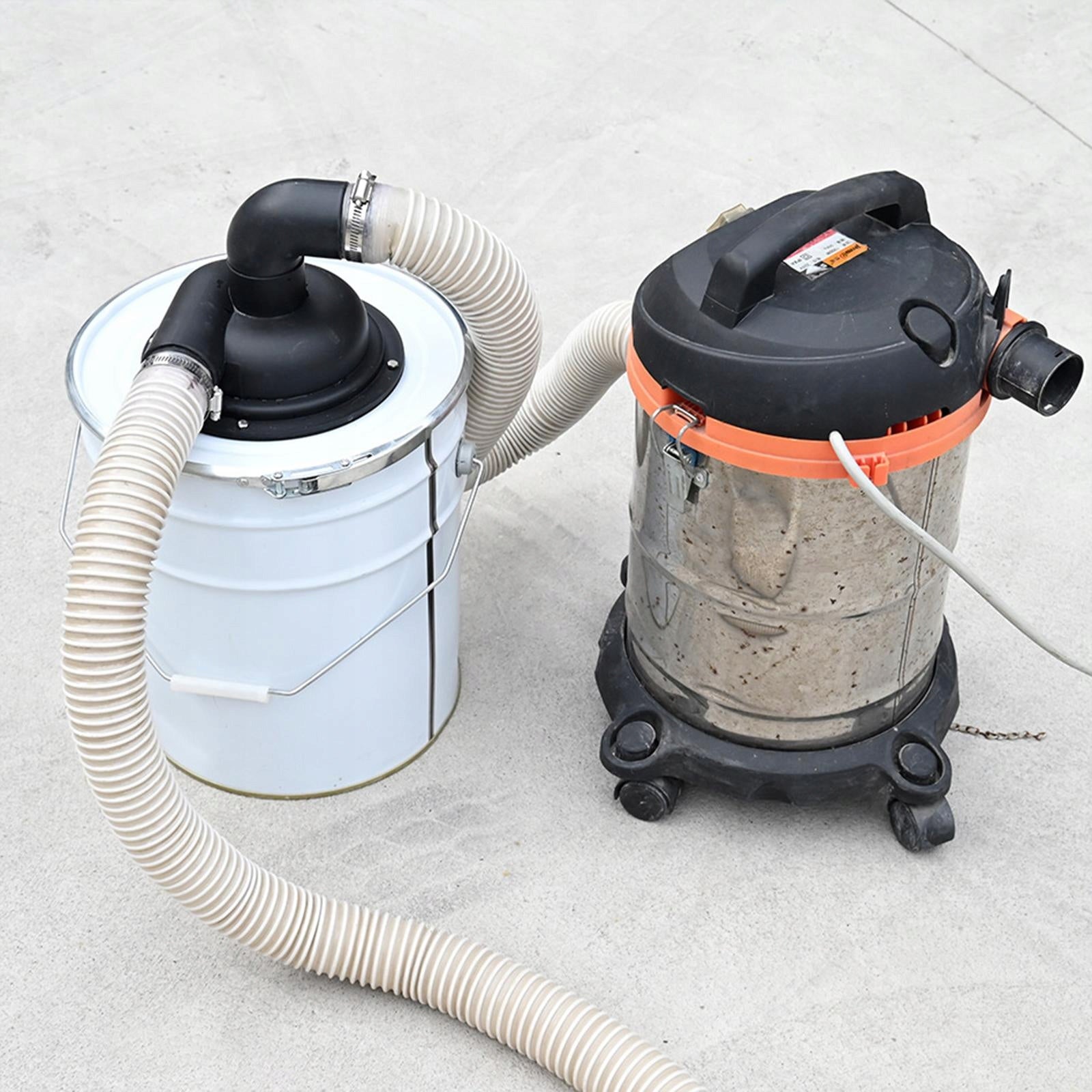 Vacuum Dust Separator Construction Waste Sawdust Plastic Replacement