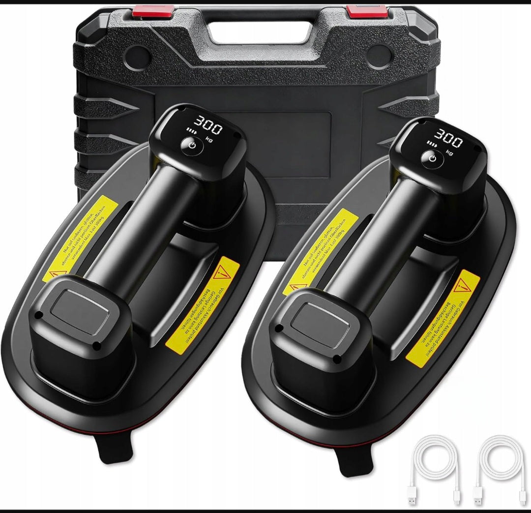 Vacuum Lifter for Plates 26cm Electric LCD Auto Suction Battery