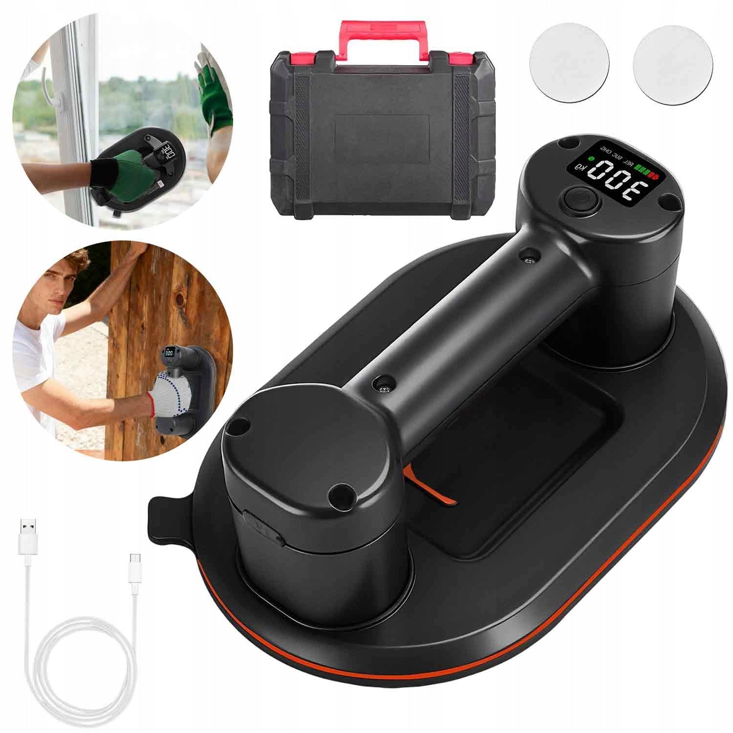 Vacuum Plate Suction Cup Electric Handle Vacuum Tool 300kg