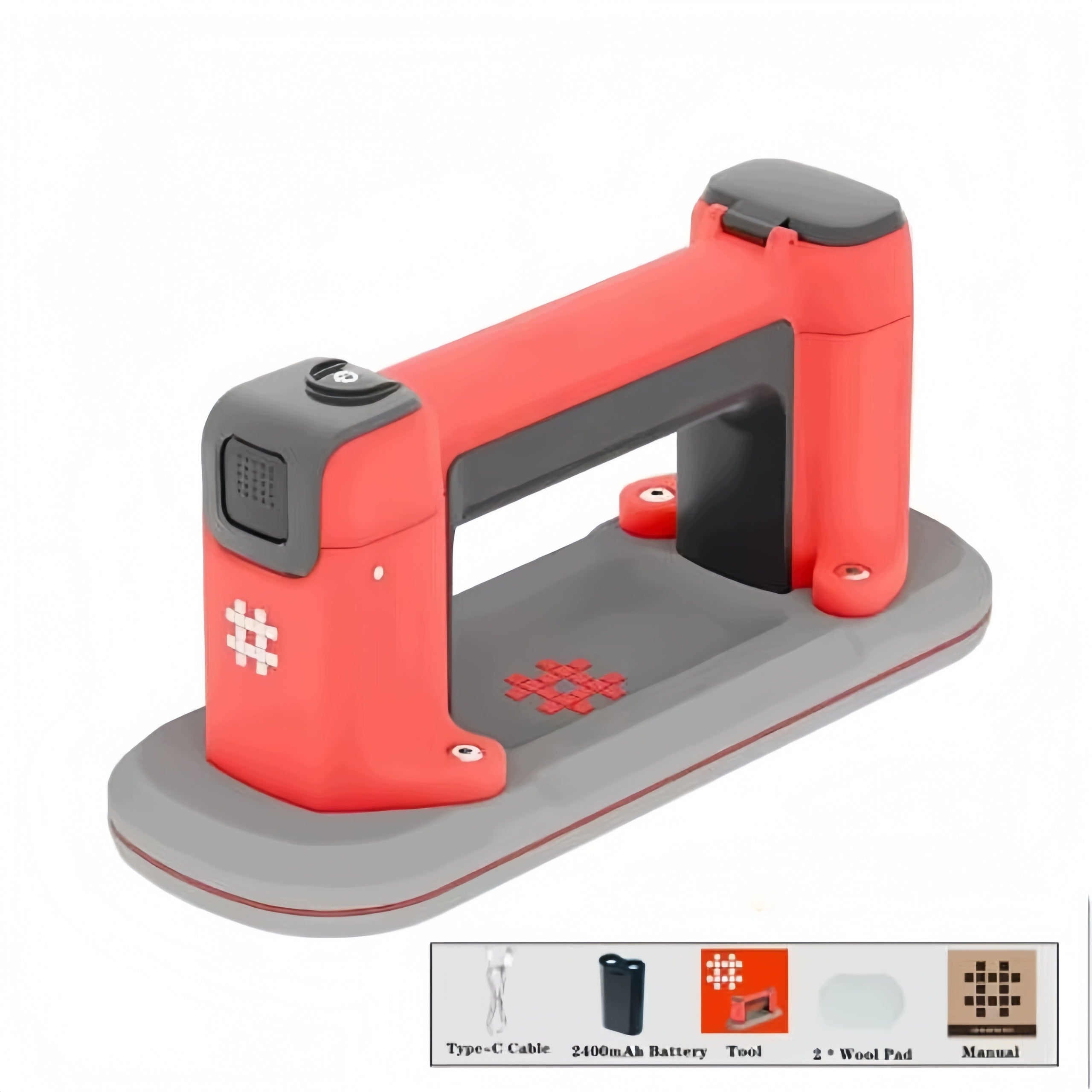 Vacuum Suction Cup CORDLESS Electric WINDOW MOUNT 120KG