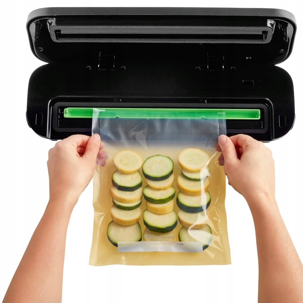 Vacuum Welding Machine Food Vacuum Packing Machine FoodSaver VS1290X Dominant color silver/gray
