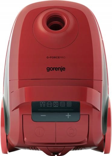 Vacuum cleaner Gorenje VCEA21GPRRCY Red 3 Caps 700 W 64 dB Capacity 3l
