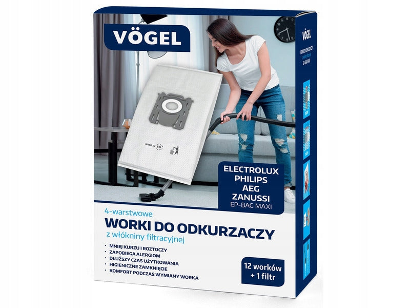 Vacuum cleaner bag VÖGEL EP-Bag Maxi (12 pieces)