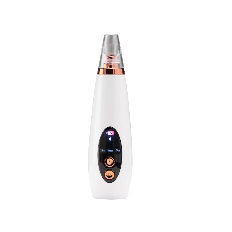 Vacuum cleaner for blackheads with microdermabrasion