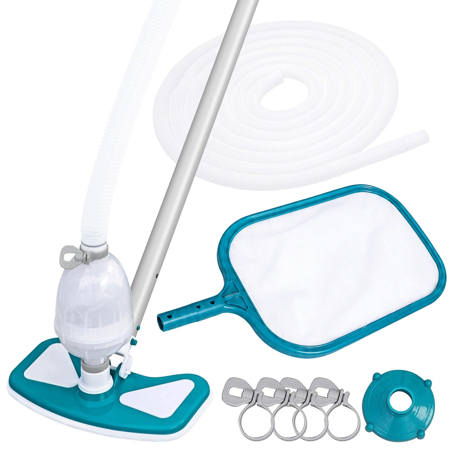 Vacuum cleaner for pool bottom 56462 powerful with long hose NEW BESTWAY