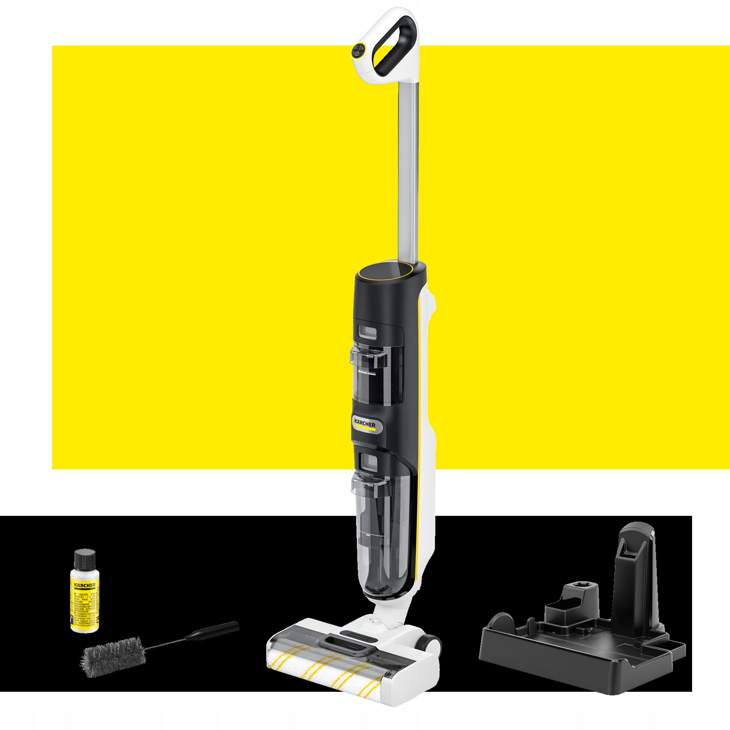 Vacuum cleaner with mop Kärcher FCV4 DRY active washing, drying 1.056-135.0 Dominant color white