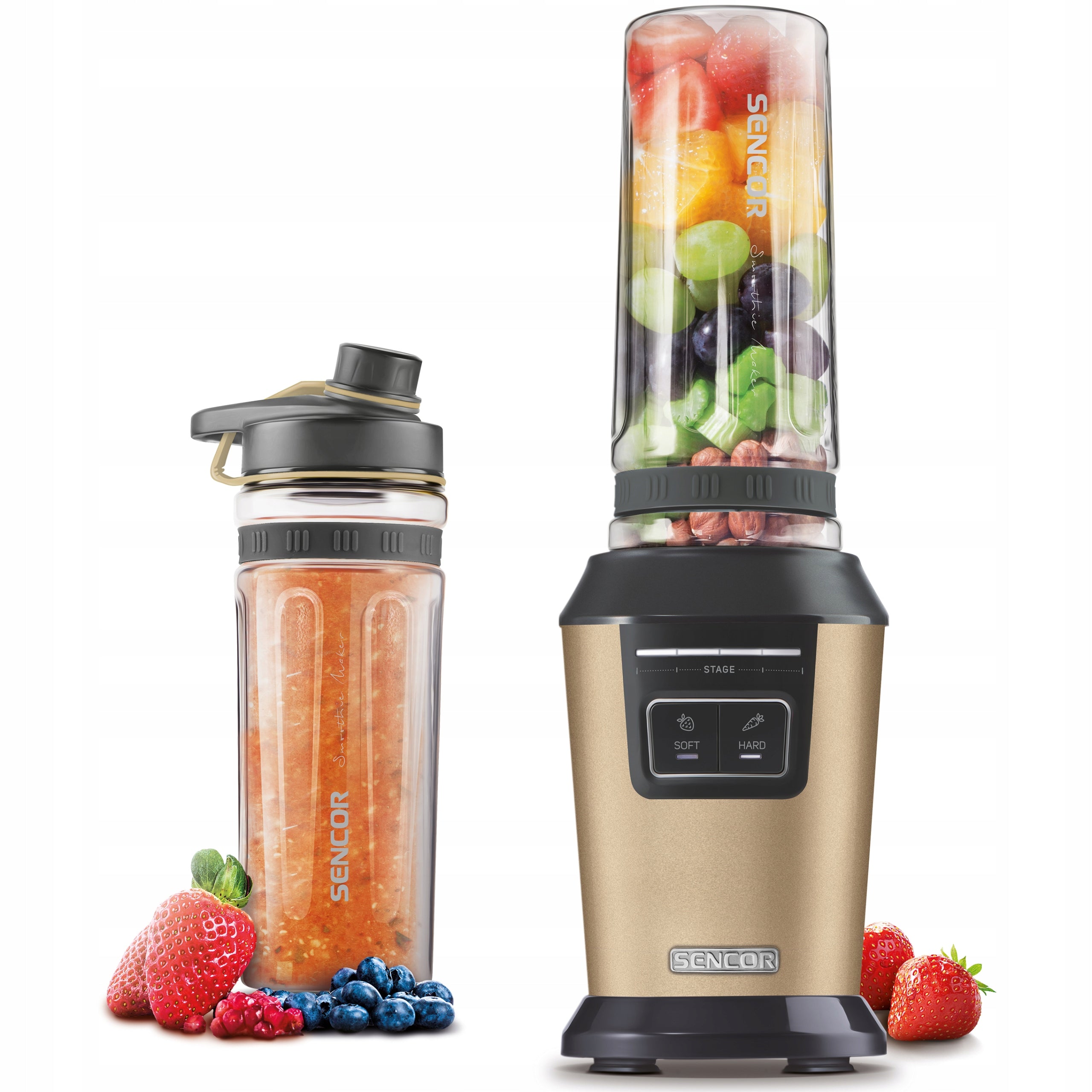 Vacuum cup blender Sencor SBL7077 800W SOFT HARD 2xbottle sport