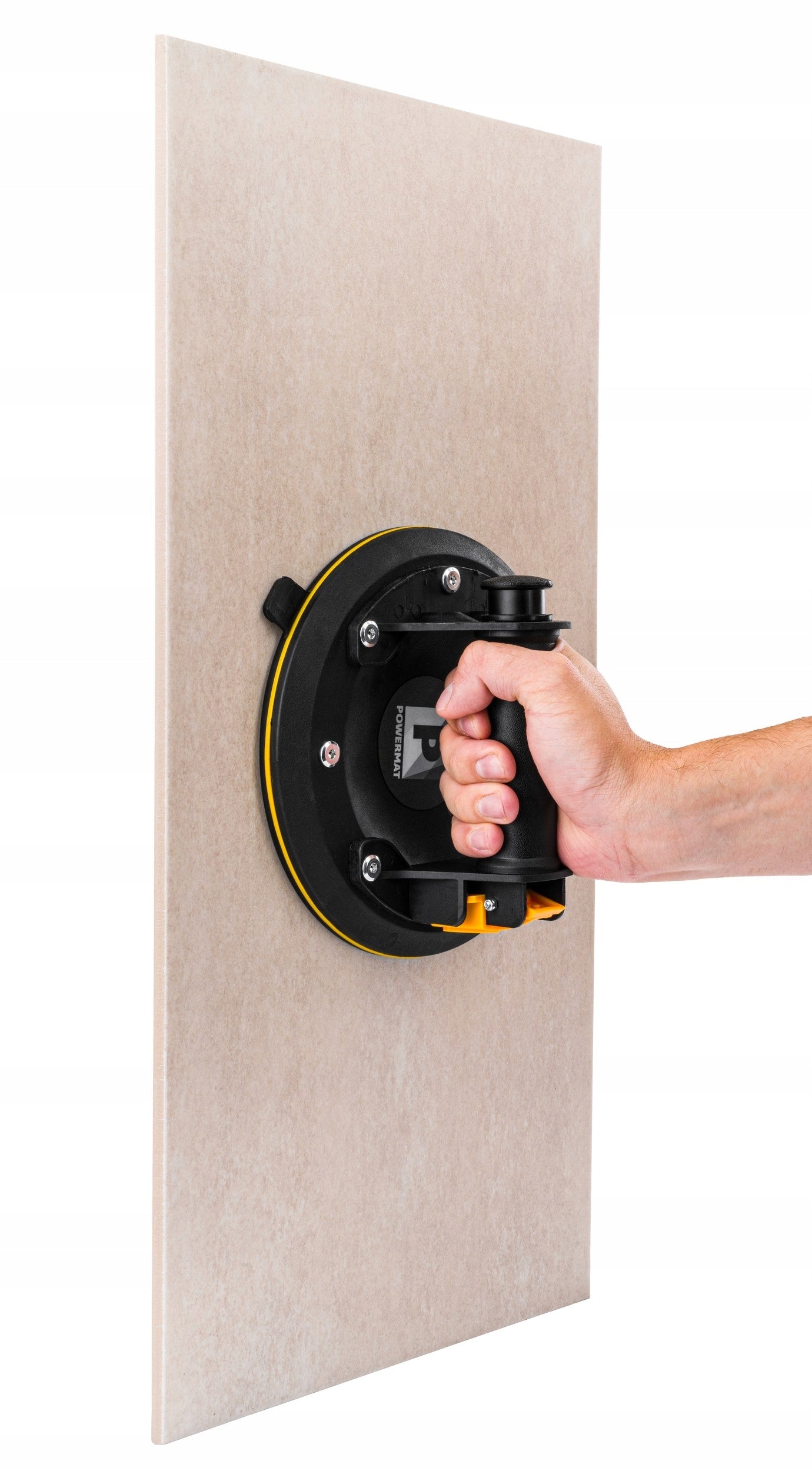 Vacuum suction cup Powermat 200 mm lifting capacity 190 kg Product weight with unit packaging 1.4 kg