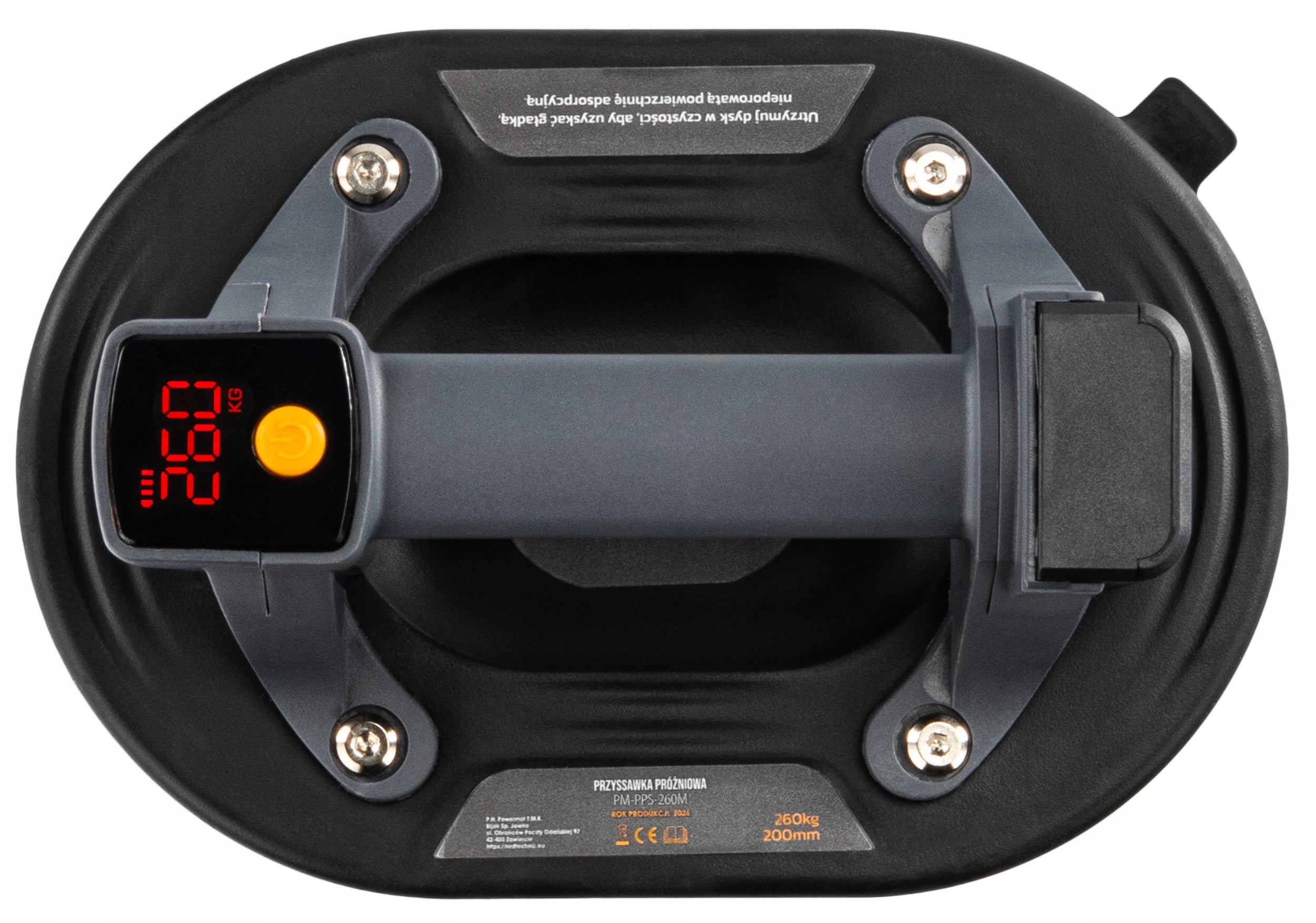 Vacuum suction cup Powermat cordless 260 kg ⌀ 200 mm Brand Powermat