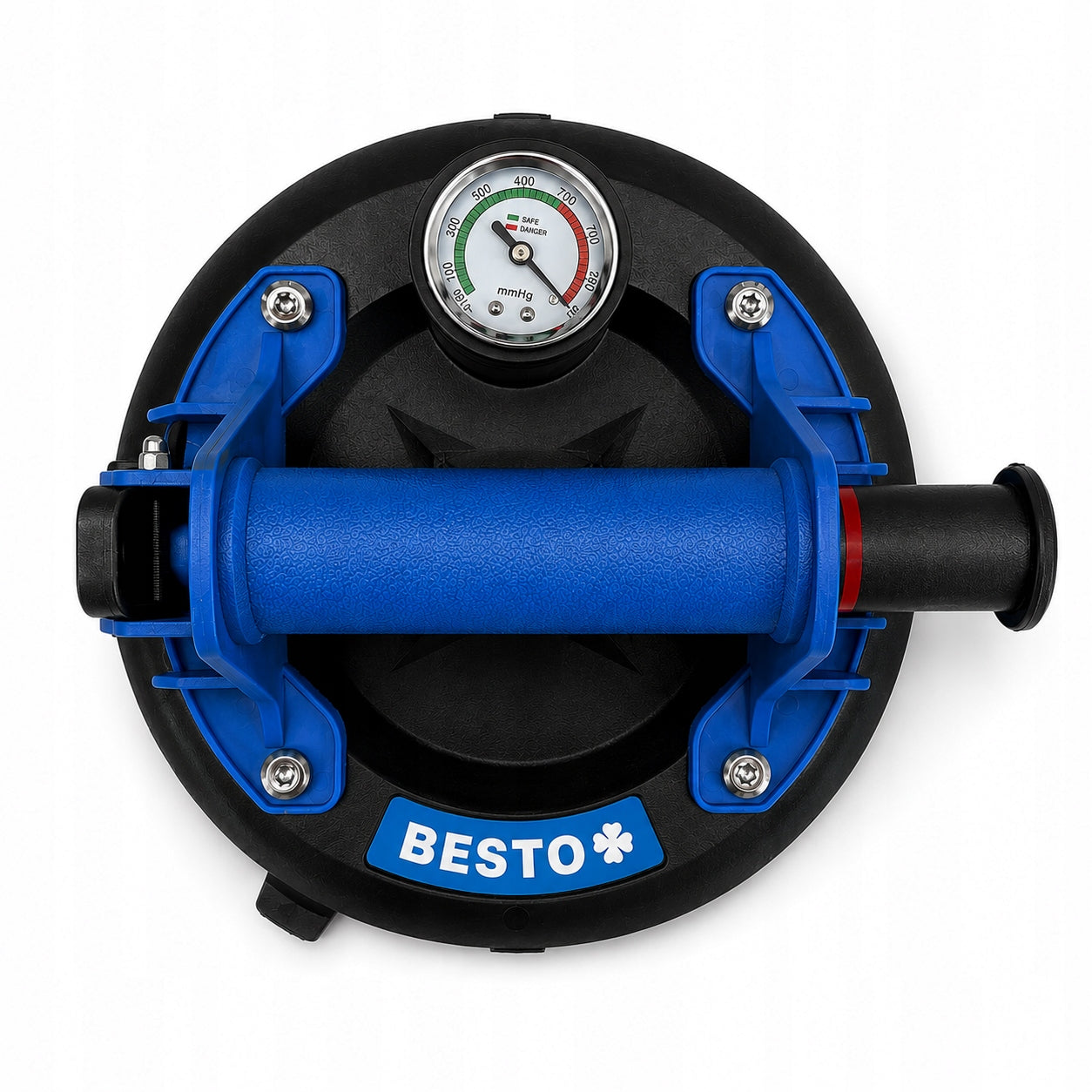 Vacuum suction cup with pressure gauge 100kg for BESTO glass glaze stoneware tiles Manufacturer code 40 2025 001