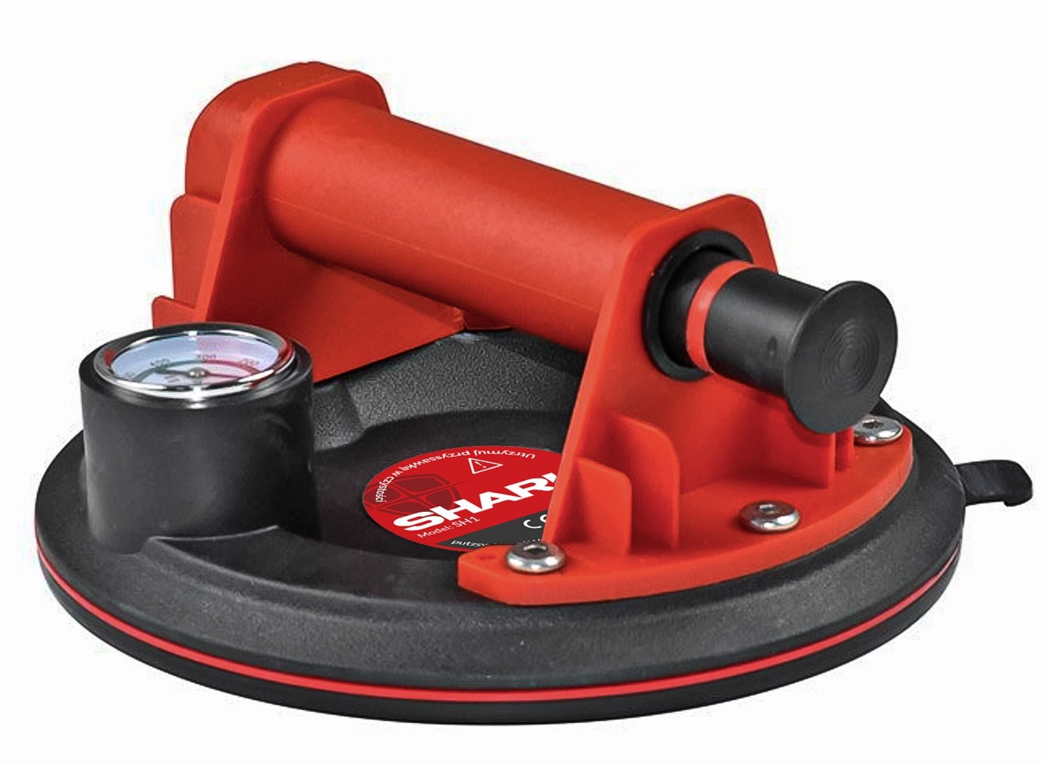 Vacuum suction cup with pressure gauge 200mm Shark SH1 EAN (GTIN) 5906236980268
