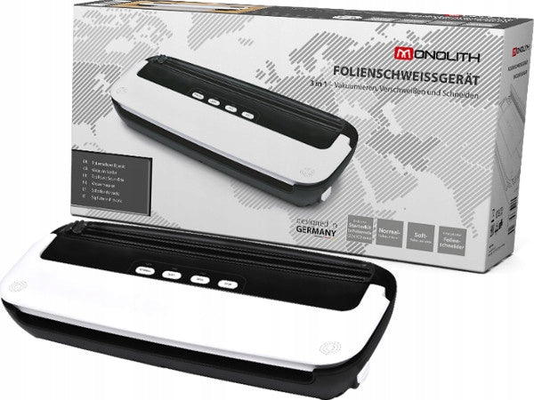 Vacuum welding machine Monolith rolls of foil freebie Packaging status original