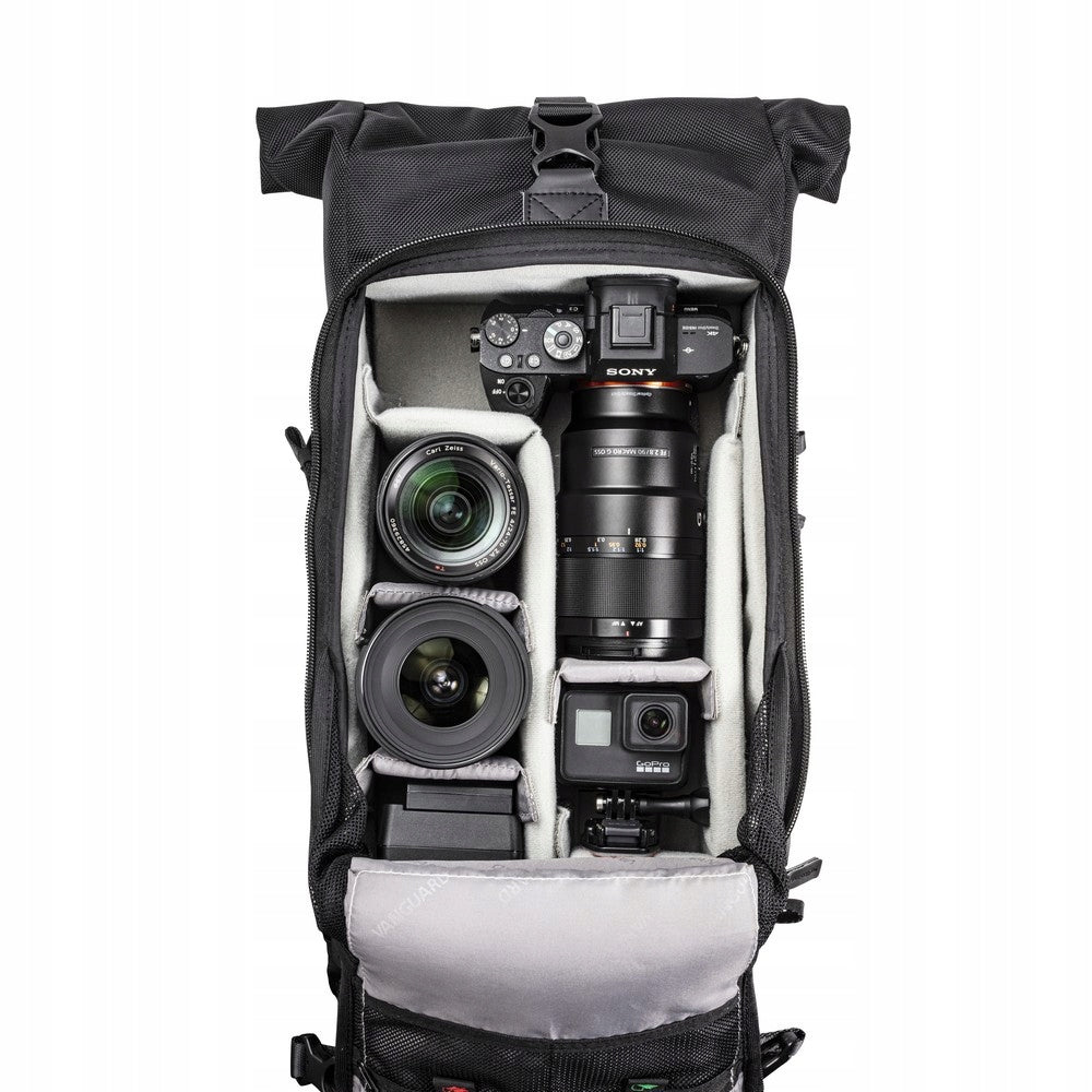 Vanguard VEO Select 39RBM photo backpack roll-top black Brand Vanguard