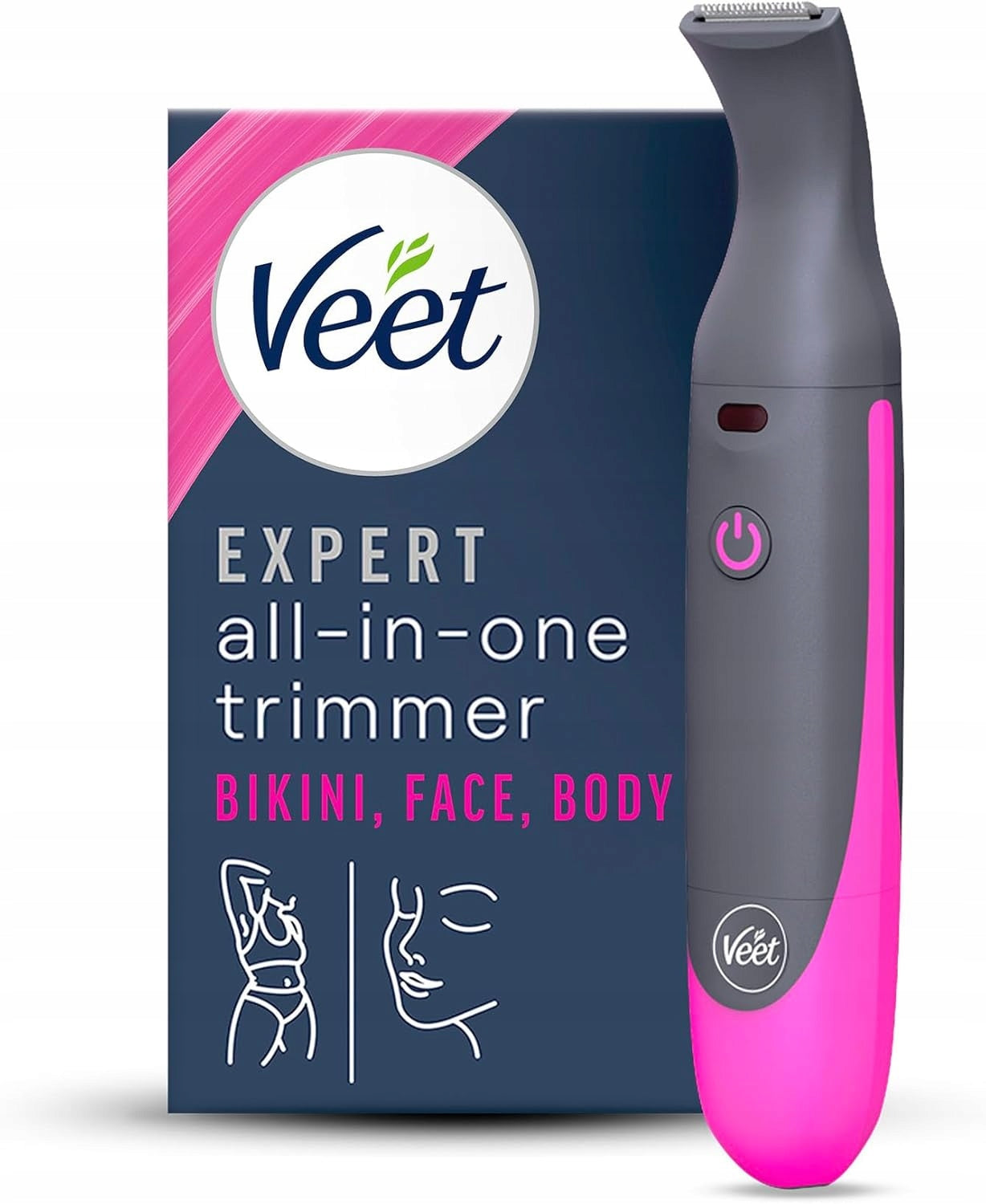 Veet Expert trimmer precision bikini face eyebrow waterproof cordless Brand Veet