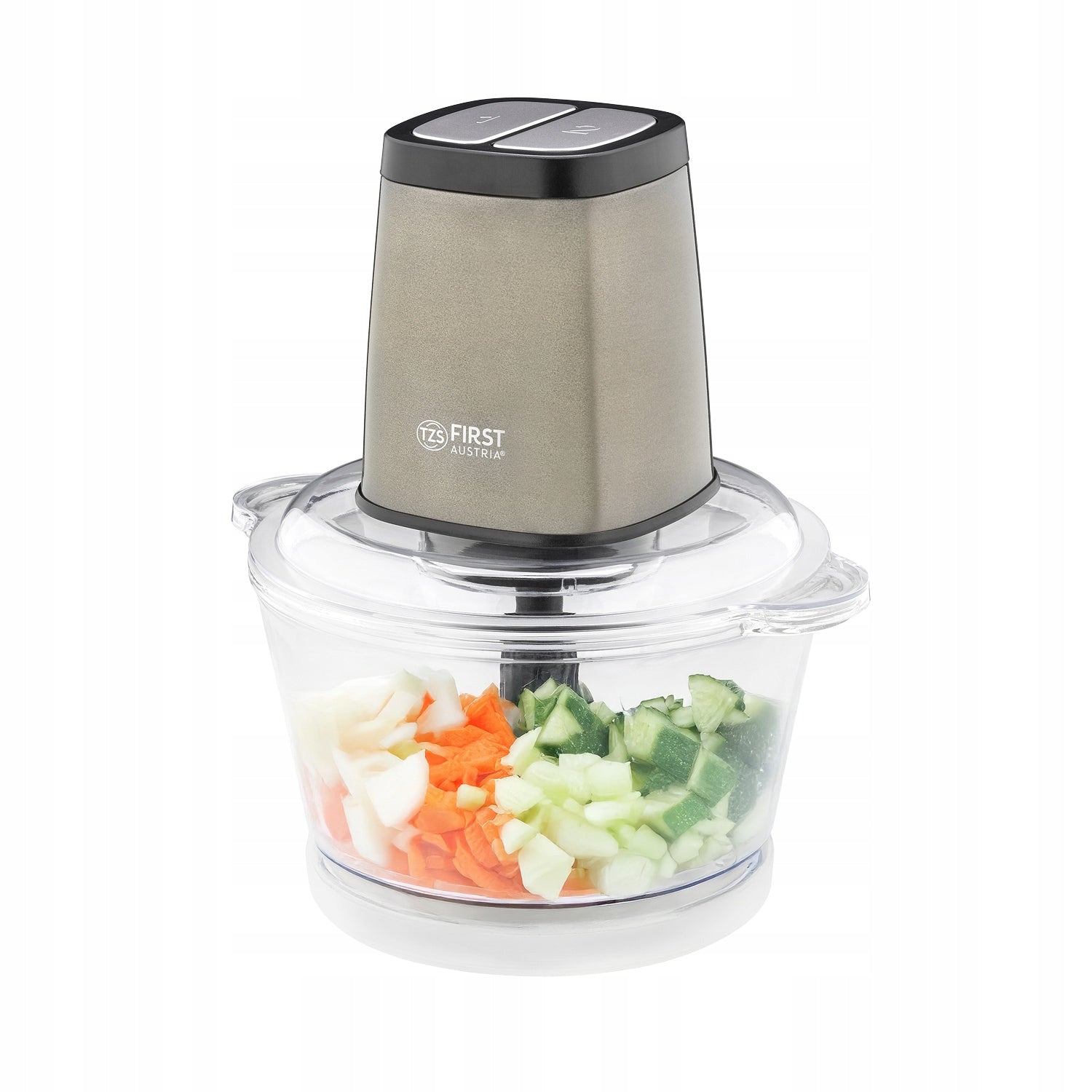 Vegetable and Fruit Shredder TZS First Austria FA-5113-2-SI 500W 1,7L