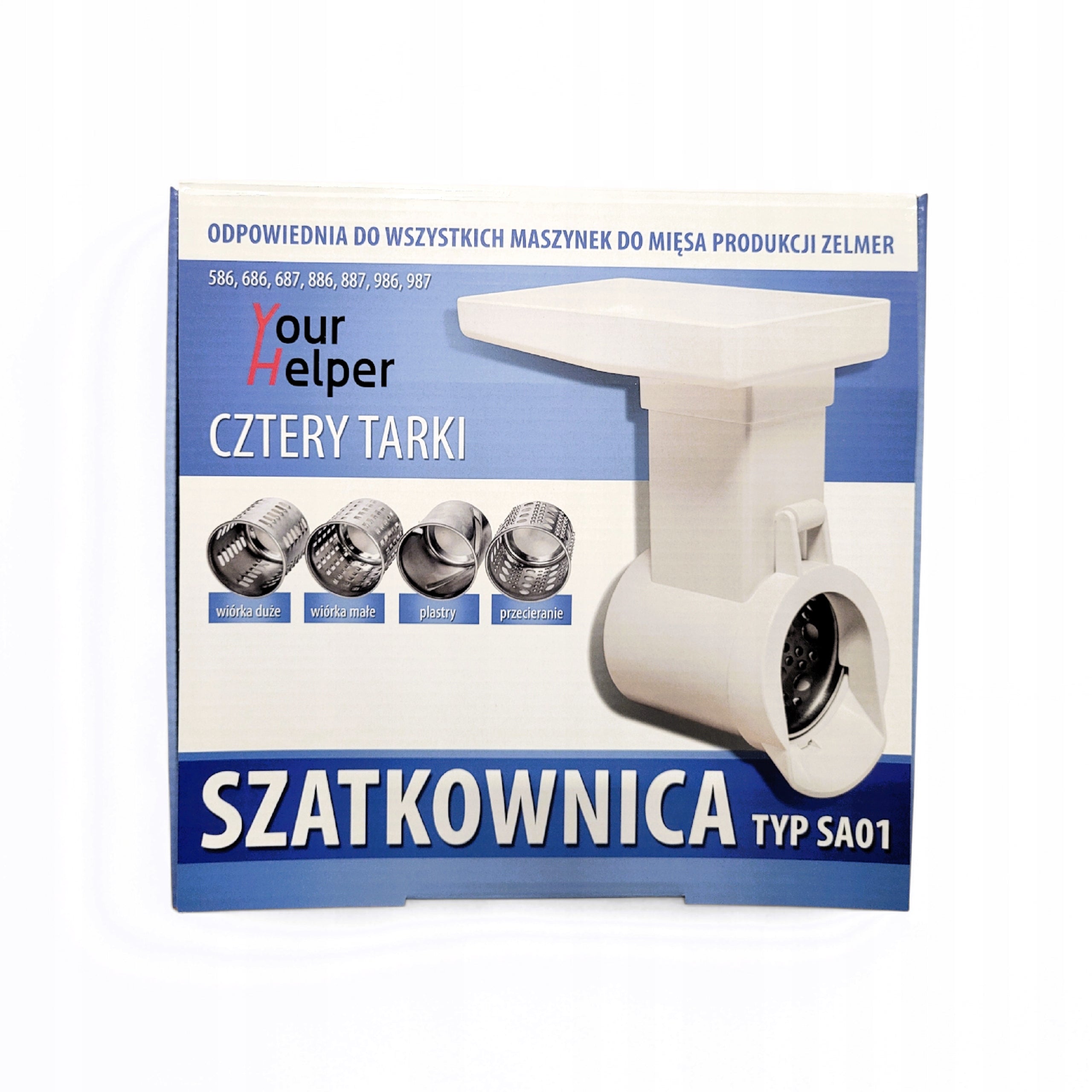 Vegetable and fruit shredder for meat grinder Zelmer, Predom Manufacturer code szatkownica do maszynki