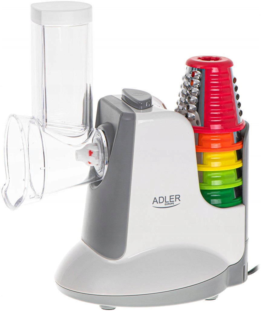 Vegetable shredder Adler AD 4815 5 sockets 150W Safety anti-slip feet overheating protection