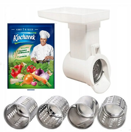Vegetable shredder for ZELMER machine chips slices grated potatoes FREEBIE