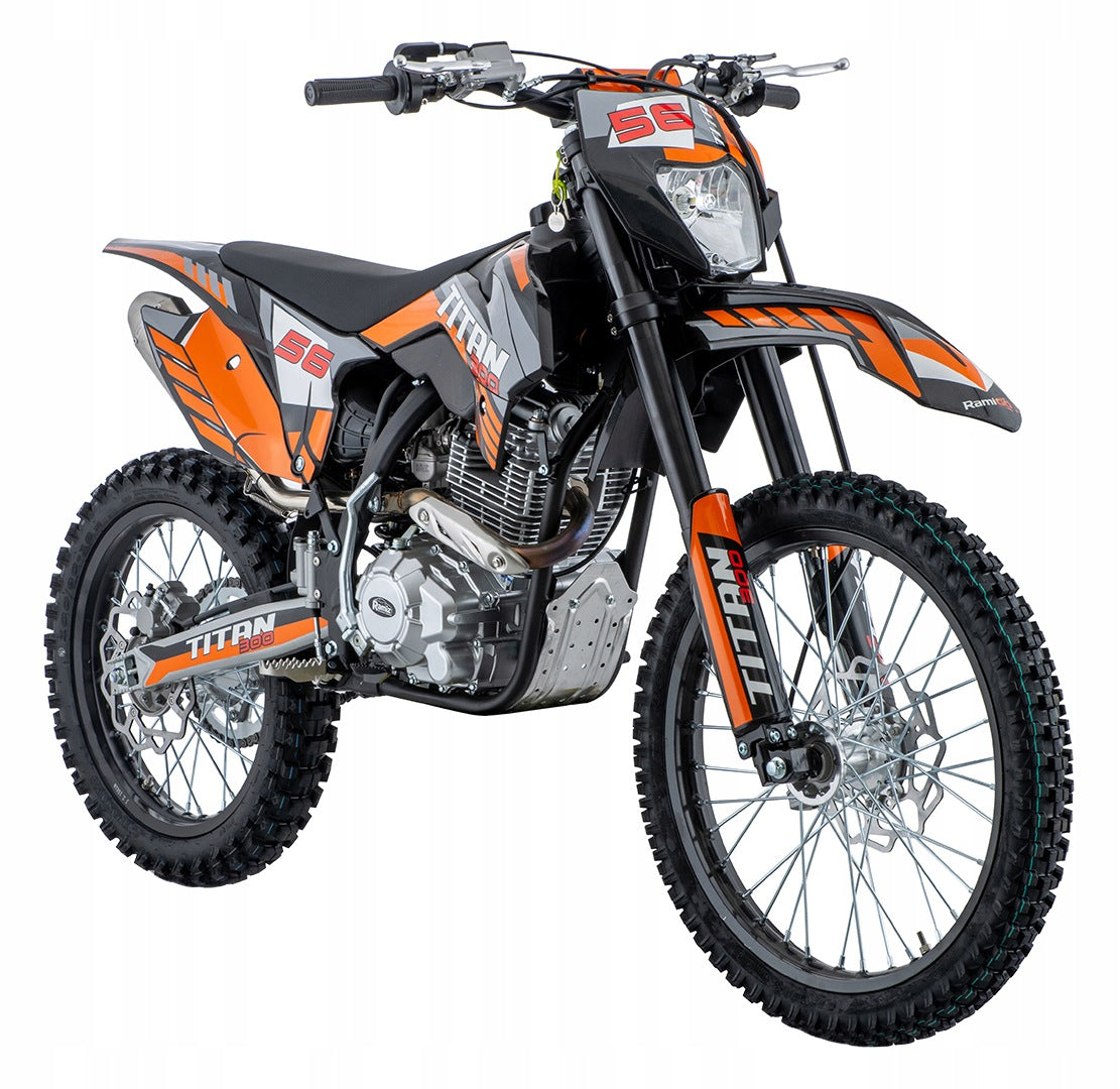 Vehicle Motor Combustion TITAN 300cc Orange Brand no brand